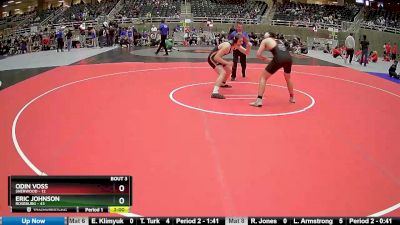 184 lbs Round 2 (4 Team) - Odin Voss, Sherwood vs Eric Johnson, Roseburg