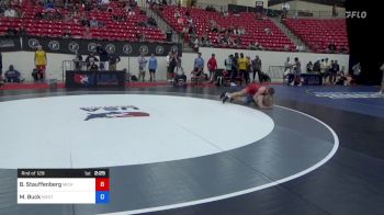 70 kg Rnd Of 128 - Braden Stauffenberg, Michigan Wrestling Club vs Matthew Buck, West Coast Regional Training Center