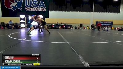 150 lbs Cons. Round 2 - Carlos Valdez, Team Idaho Wrestling Club vs Aziz Mian, Rhode Island