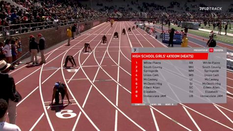 High School Girls' 4x100m Relay, Prelims 50