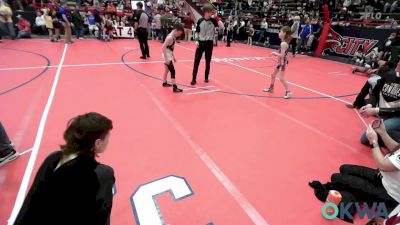 67 lbs Round Of 16 - Cash Goodner, Standfast vs Logan Hanna, Team Conquer Wrestling