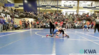 52 lbs Round Of 16 - George Baker, Husky Wrestling Club vs Dawson Rigdon, Piedmont