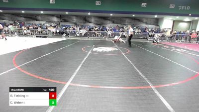 138 lbs Round Of 256 - Brogan Fielding, OH vs Carson Weber, IL