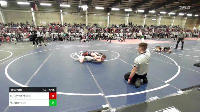 120 lbs Round Of 32 - Braxton Stewart, Badlands Elite vs Vonn Fenn, Grindhouse WC