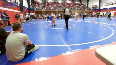 195 lbs Quarterfinal - Eli Howell, McAlester JH vs Acksel Boyett, Bixby Boys