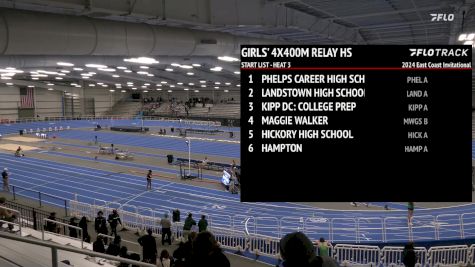 High School Girls' 4x400m Relay, Finals 2