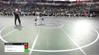 46 lbs Round Of 16 - Brodie Blattner, Purler Wrestling Academy vs Layton Kraemer, Gladiator Elite