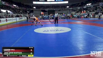 7A 113 lbs Cons. Round 3 - John David Shattuck, Grissom Hs vs Cooper Hall, Dothan HS