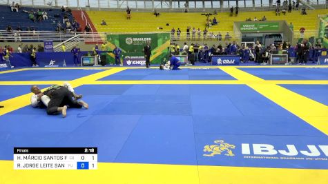 HÉLIO MÁRCIO SANTOS FERREIRA vs REGINALDO JORGE LEITE SANTANA 2024 Brasileiro Jiu-Jitsu IBJJF