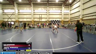 125 lbs Round 1 (6 Team) - Lily McMahon, Montana vs Abigail Worhatch, Alaska