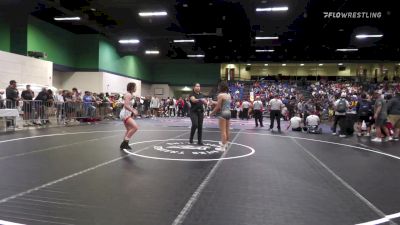 115 lbs Quarterfinal - Ava Ward, MO vs Kiely Tabaldo, CA