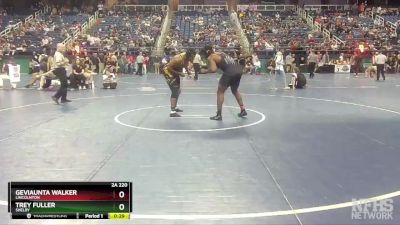 2A 220 lbs Cons. Round 2 - Trey Fuller, Shelby vs Geviaunta Walker, Lincolnton