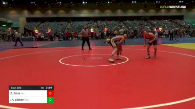 141 lbs Round Of 16 - Zander Silva, Cal Baptist vs Austin Eicher, Michigan State