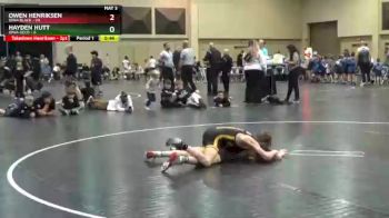 95 lbs Finals (2 Team) - Hayden Hutt, Iowa Gold vs Owen Henriksen, Iowa Black