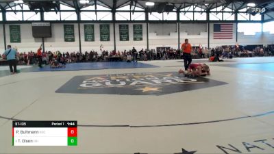 97-105 lbs Champ. Round 1 - Tyler Olson, Orion vs Pierce Bultmann, ROCHESTER