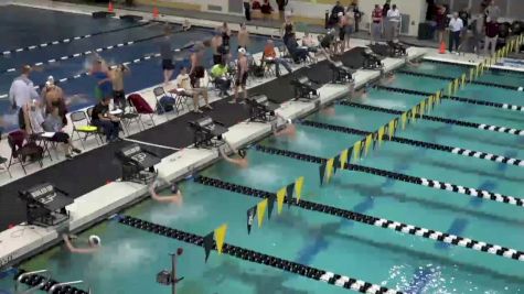 Purdue Invite, Men 200 Back D Final