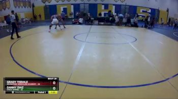 170 lbs Placement (16 Team) - Grady Tisdale, Roundtree Wrestling Academy vs Danny Diaz, Eagle Empire