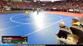 D2-106 lbs 5th Place Match - Ethan Hady, Richland Center vs Jake Jandrin, Luxemburg-Casco