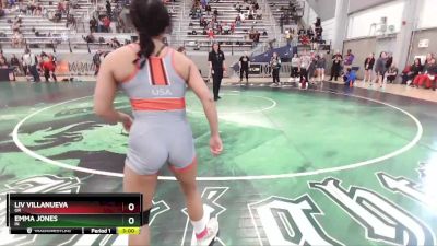 50 lbs Champ. Round 2 - Liv Villanueva, OR vs Emma Jones, IN