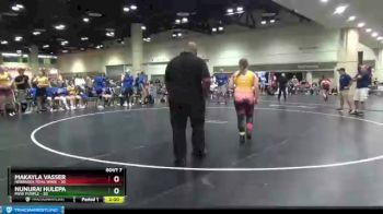 185 lbs Champ Round 1 (16 Team) - Makayla Vasser, Nebraska Tidal Wave vs Nunurai Hulepa, MXW Purple