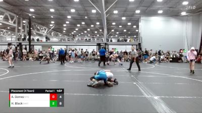 98 lbs Placement (4 Team) - Hayden Black, 84 Athletes vs Andrew Gomez, BTS