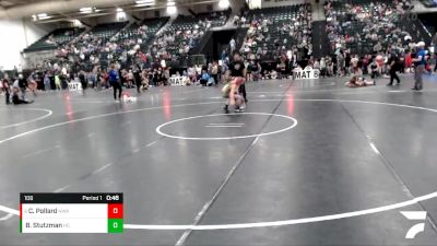 106 lbs Cons. Round 2 - Corbin Pollard, Nebraska Wrestling Academy vs Blane Stutzman, Howells-Dodge Consolidated