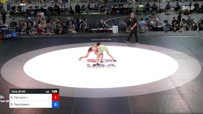 113 lbs Cons 32 #2 - Ryan Ferrara, New York vs Brayden Teunissen, Illinois