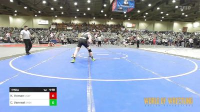 175 lbs Round Of 32 - Kallon Homan, Unaffiliated vs Carter Vannest, Vasky Bros