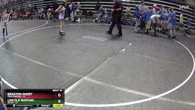 95 lbs Finals (8 Team) - Braxton Short, Team Oregon vs Lincoln Bastian, Idaho