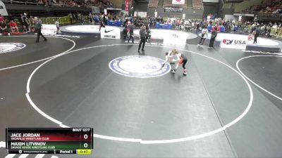 70 lbs Cons. Round 2 - Maxim Litvinov, Savage House Wrestling Club vs Jace Jordan, Vacaville Wrestling Club