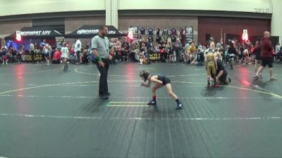 44 lbs Semifinal - Kellan Dedmon, Darkhorse Wrestling vs Adrian Pineiro, Iron Knights