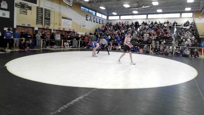 113 lbs Semifinal - Owen Sheiman, Fairfield Warde vs Ryan Ouelette, Glastonbury