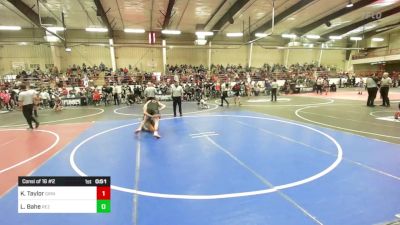 157 lbs Consi Of 16 #2 - Kolton Taylor, Grindhouse WC vs Logan Bahe, Rez Wrestling