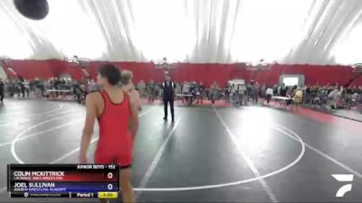 152 lbs Cons. Round 2 - Colin McKittrick, LaCrosse Area Wrestlers vs Joel Sullivan, Askren Wrestling Academy