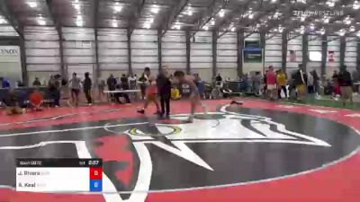 70 kg Consi Of 32 #1 - Justin Rivera, Buies Creek Wrestling Club vs Austin Keal, Arkansas Regional Training Center