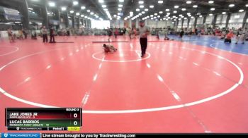 96 lbs Rd# 3 12:00pm Friday - Lucas Barrios, Minnesota Funky Singlets vs Jake Jones Jr, Maryland BLACK