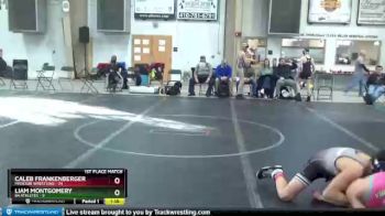 96 lbs Finals (2 Team) - Liam Montgomery, 84 Athletes vs Caleb Frankenberger, Missouri Wrestling