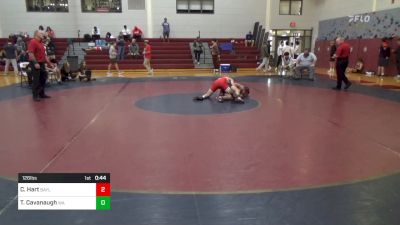 126 lbs Consi Of 4 - Chase Hart, Baylor School vs Tommy Cavanaugh, Woodward Academy