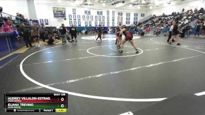 135 lbs Quarterfinal - Audrey Villalon-Estrada, Mark Keppel vs Eliana Trevino, Aliso Niguel