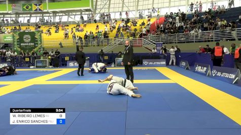 WILLIAN RIBEIRO LEMES vs JUAN ENRICO SANCHES 2024 Brasileiro Jiu-Jitsu IBJJF