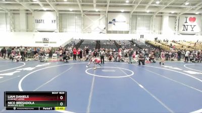 78 lbs Semifinal - Nico Bresadola, Brawlers Elite vs Liam Daniels, Club Not Listed