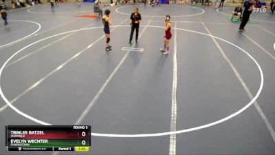 88 lbs Round 5 - Evelyn Wechter, Chaska/Chan vs Trinlee Batzel, Chatfield