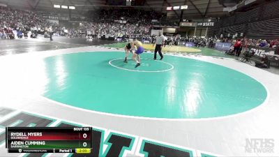 1B/2B 120 Quarterfinal - Rydell Myers, Goldendale vs Aiden Cumming, Darrington