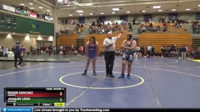 220 lbs Cons. Round 3 - Anthony Chavez, Boulder City vs Gio Limon, Del Norte