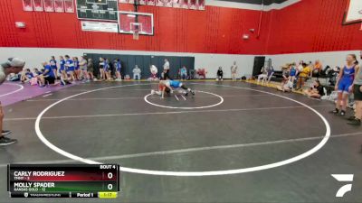 107 lbs Round 2 (6 Team) - Molly Spader, Kansas Gold vs Carly Rodriguez, TMNT