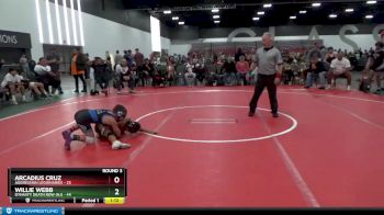 80 lbs Round 3 (8 Team) - Arcadius Cruz, Aggression Legionaries vs Willie Webb, Dynasty Death Row (NJ)