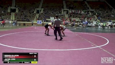 7A 285 lbs Quarterfinal - Jacob Luna, Daphne vs Xerxes Ellison, Smiths Station Hs