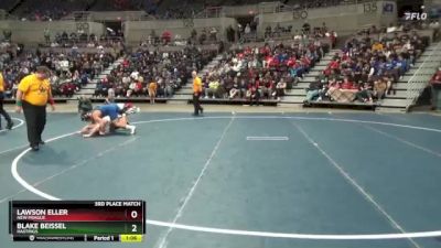 121 Championship Bracket 3rd Place Match - Lawson Eller, New Prague vs Blake Beissel, Hastings