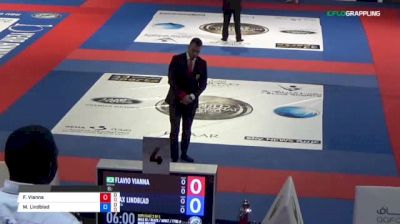 Flavio Vianna vs Max Lindblad 2018 Abu Dhabi World Professional Jiu-Jitsu Championship