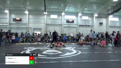 96 lbs Round 3 - Tommy Gretz, Phoenix Wrestling Club vs Owen Patchen, Dayton Bandits